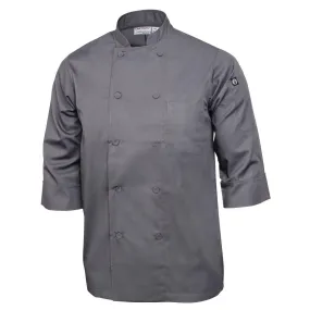 A934-XL Chef Works Unisex Chefs Jacket Grey XL