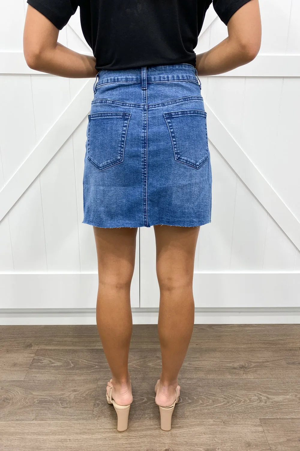 Anja Denim Skirt