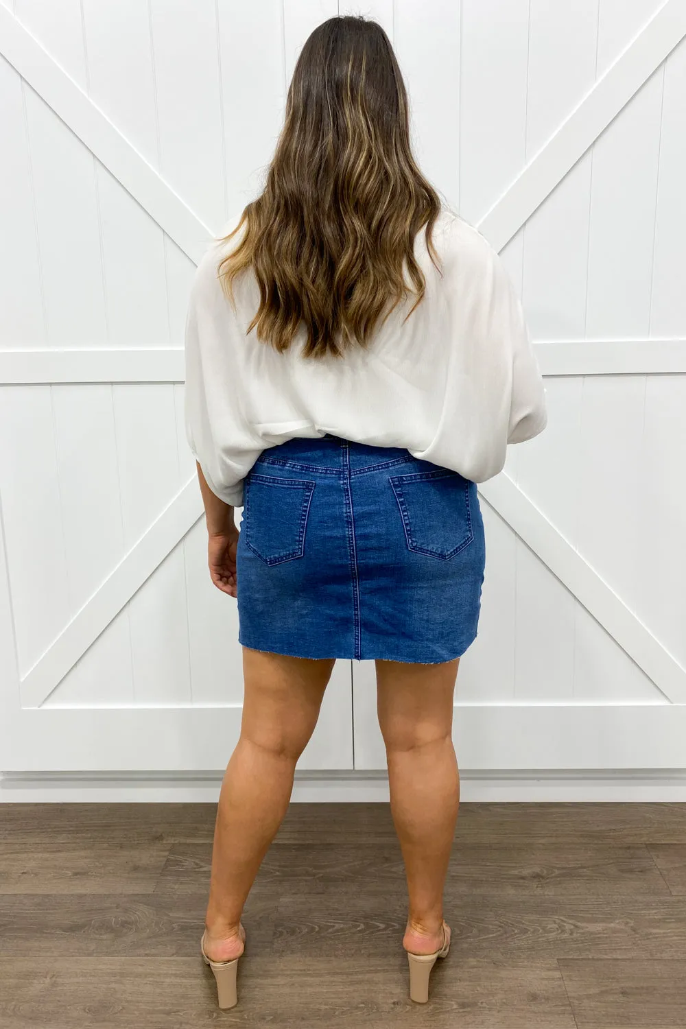 Anja Denim Skirt