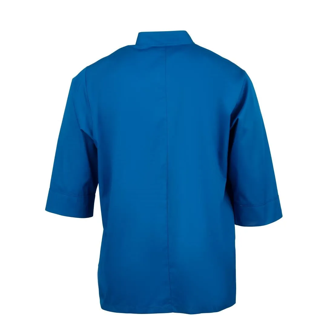 B178-XS Chef Works Unisex Chefs Jacket Blue XS