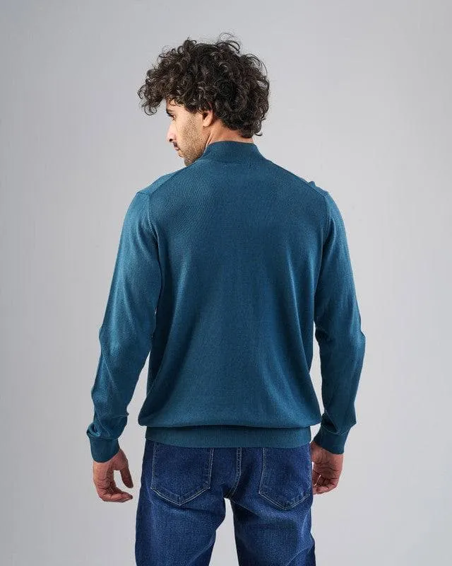 BASIC HIGH NECK SWEATER  - GINZARY