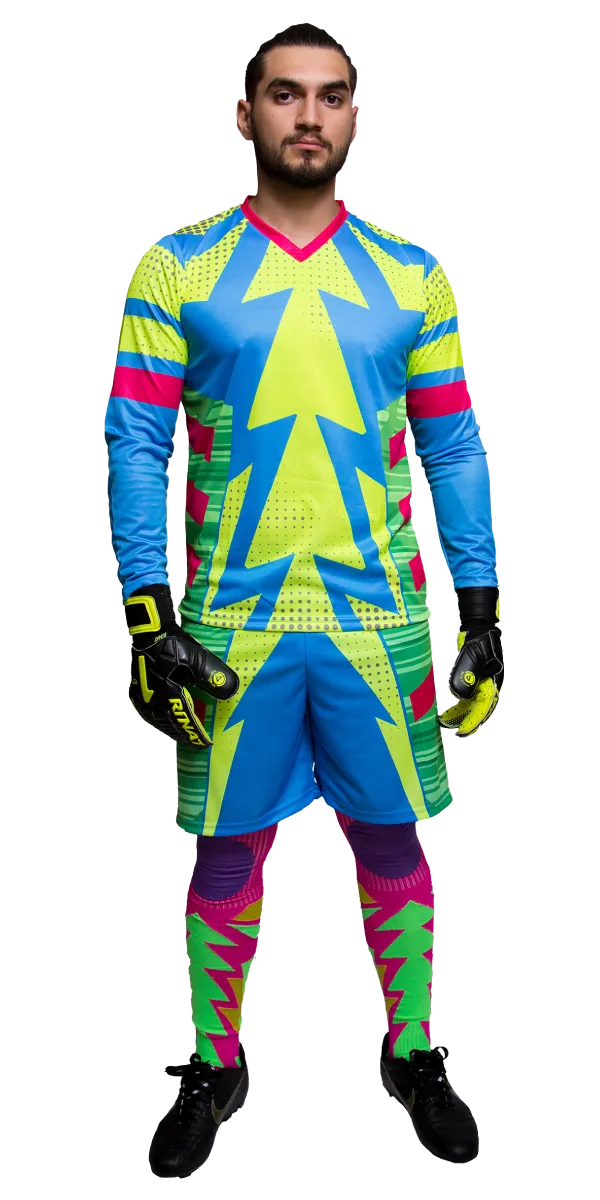 Brody II (Jorge Campos) Goalkeeper Kit (Jersey Short Socks) Number Included