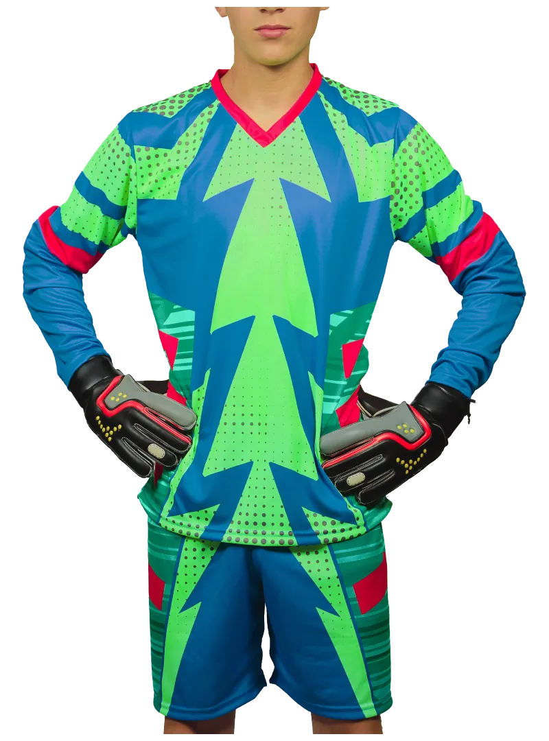 Brody II (Jorge Campos) Goalkeeper Kit (Jersey Short Socks) Number Included