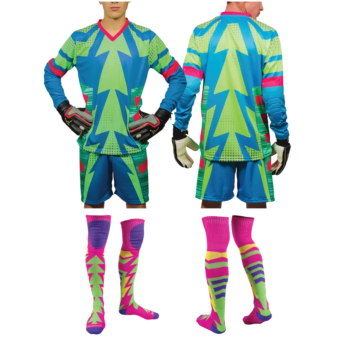 Brody II (Jorge Campos) Goalkeeper Kit (Jersey Short Socks) Number Included