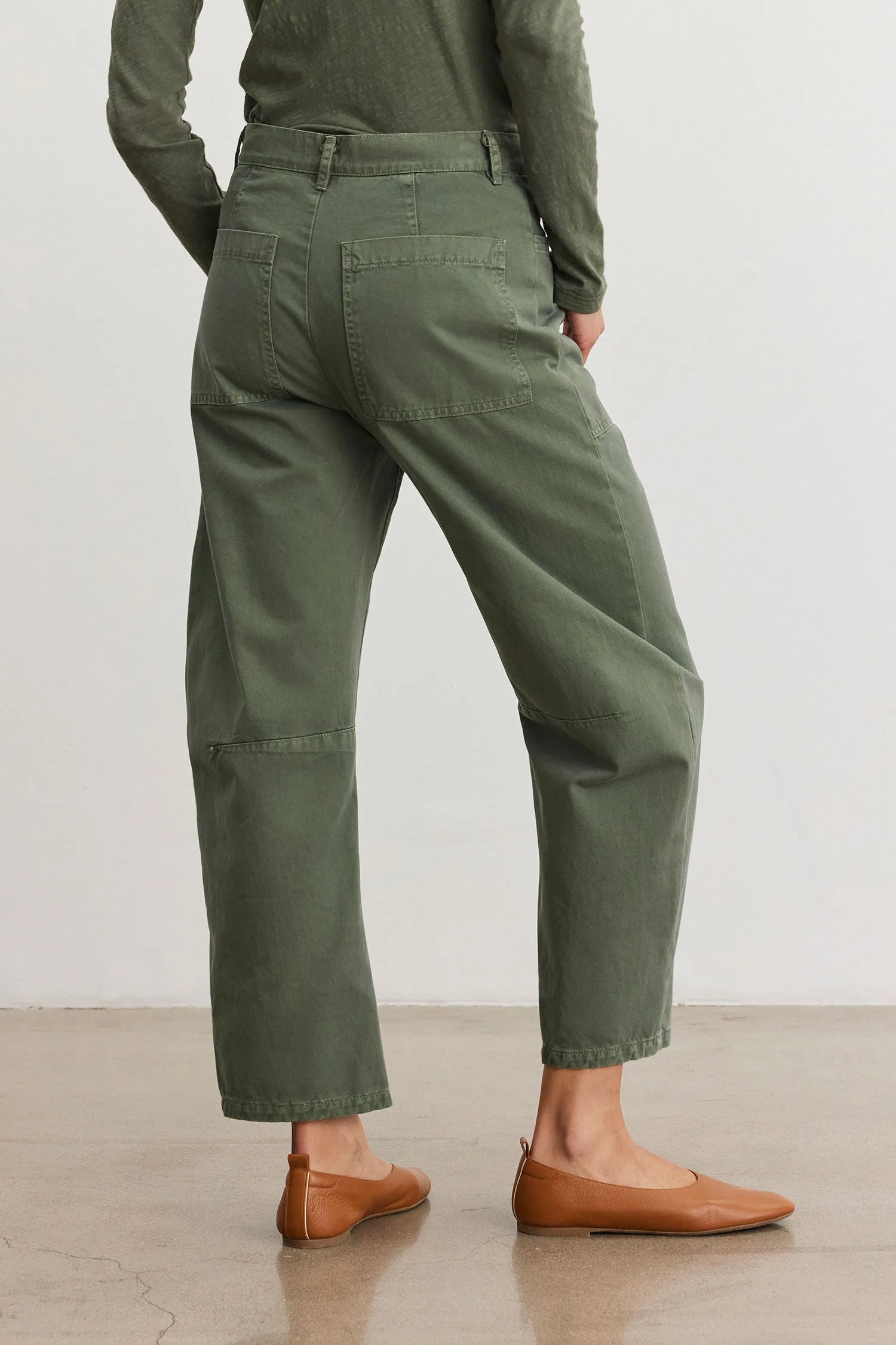 BRYLIE SANDED TWILL PANT