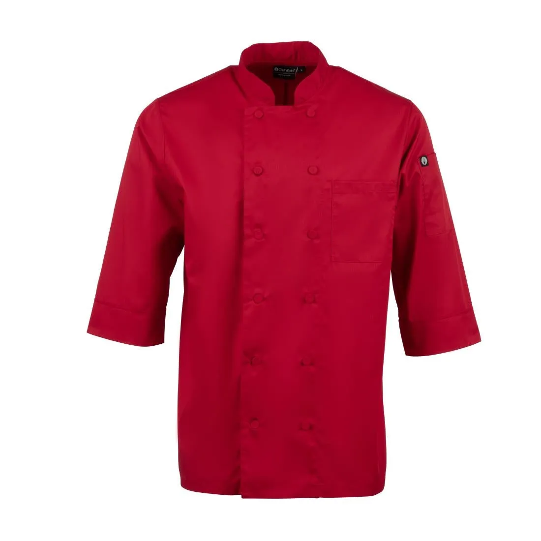 Chef Works Unisex Jacket Red L - B106-L