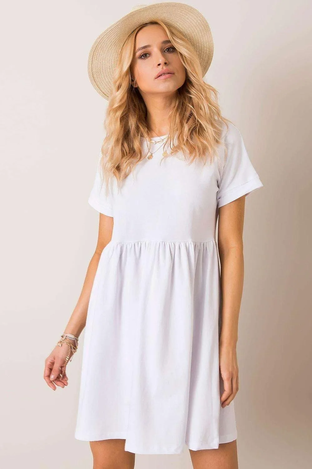 Chic and Comfortable Cotton Midi Dress