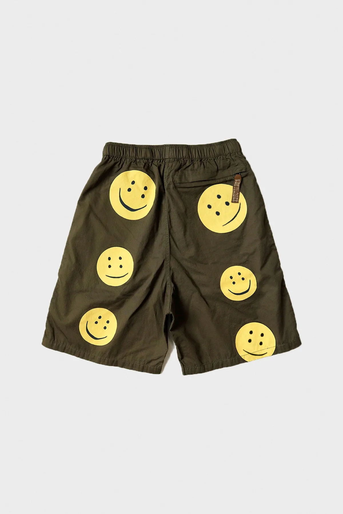 Combed Burberry EASY Short (RAINBOWY) - Khaki/Yellow