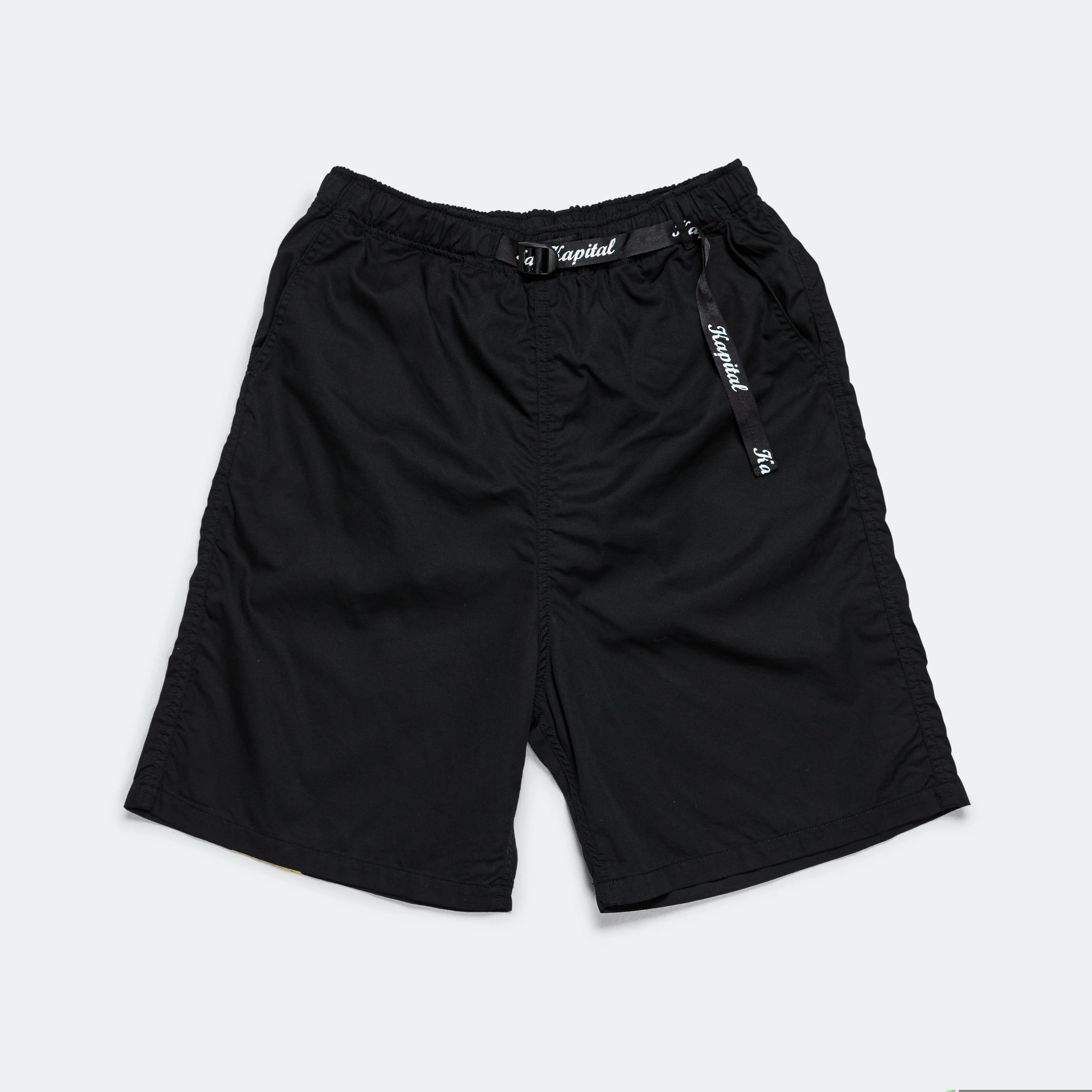 Combed Burberry EASY Shorts (RAINBOWY) - Black/Yellow