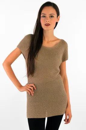 Comfortable Fine Knit Mini Dress