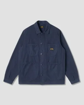 Coverall Jacket (Navy Poplin)