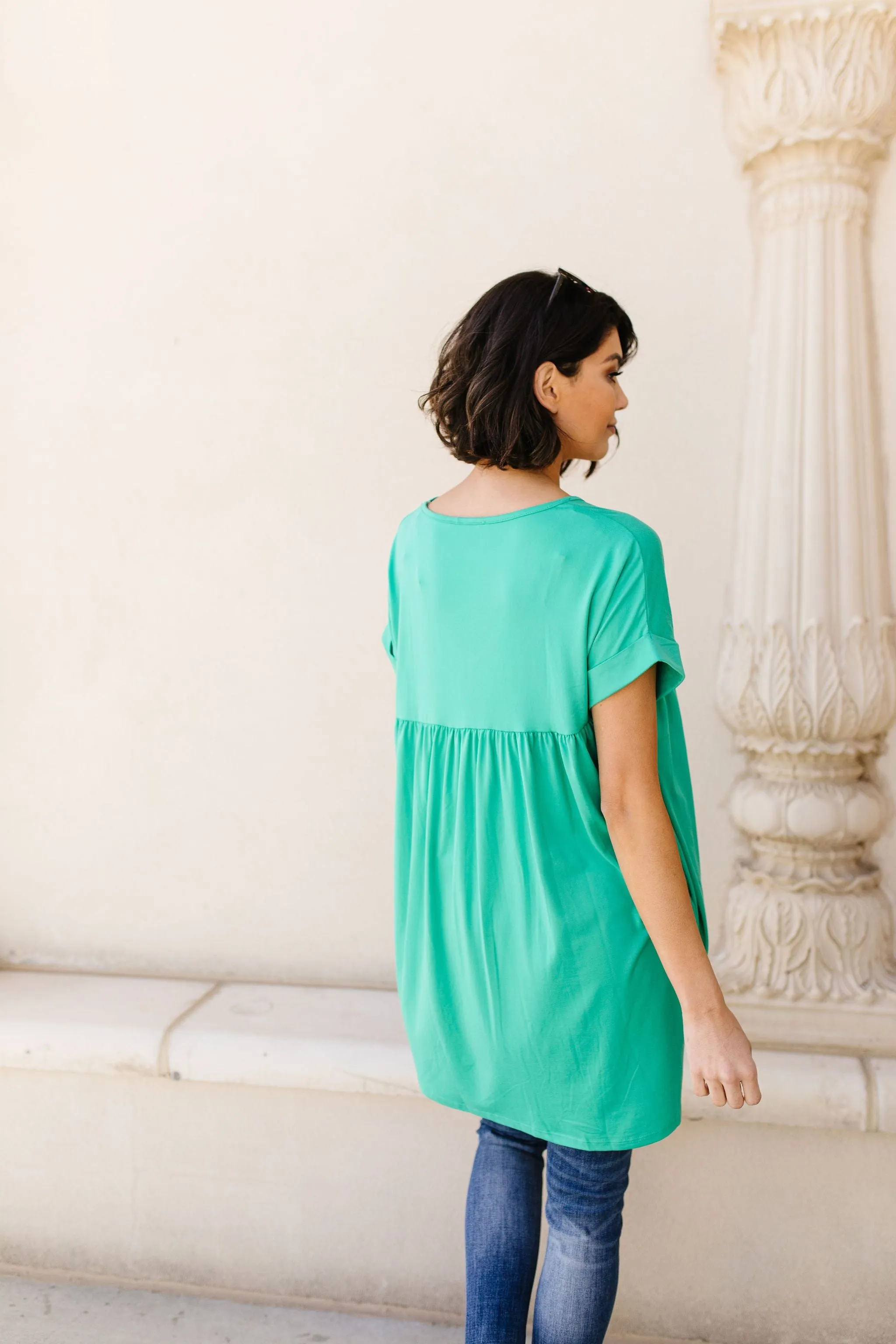 Cute & Comfortable Dress In Green