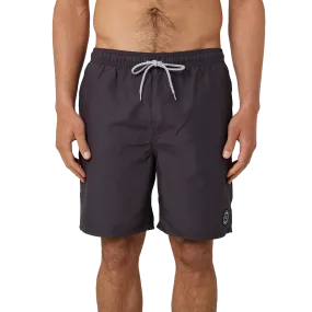 Easy Living Volley Shorts in Black