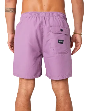 Easy Living Volley Shorts in Dusty Purple