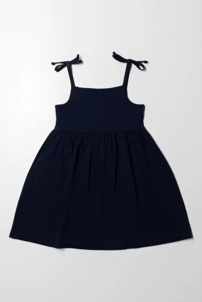 Encanto Strappy Dress Navy