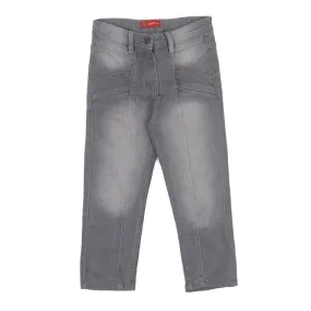 Girls Pant Denim - Light Grey