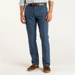 Long Drive Performance Five-Pocket - Indigo Blue