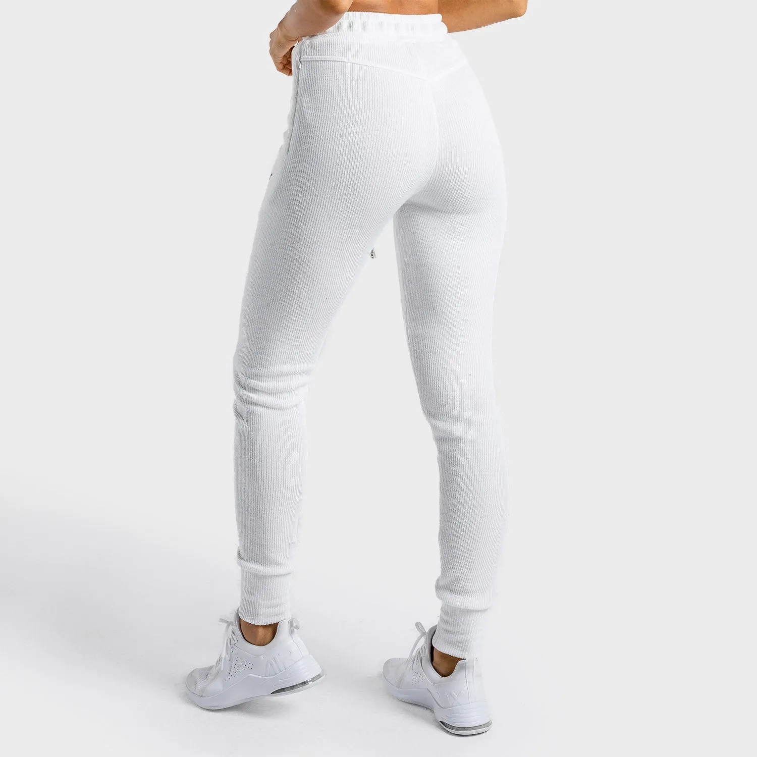 Luxe Joggers - White