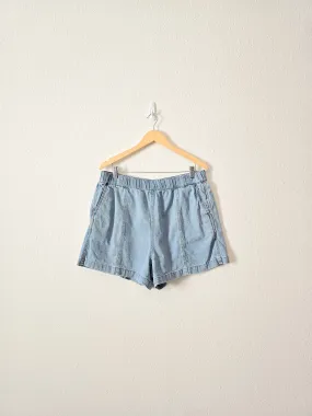 Madewell Denim Easy Shorts (L)