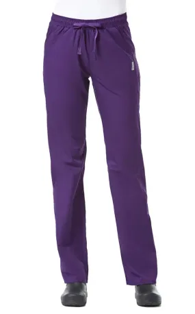 Maevn Women's Sporty Mesh Panel Scrub Pant