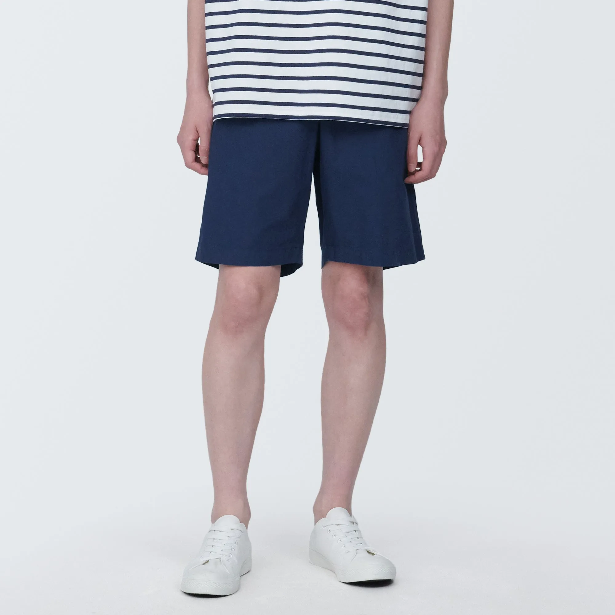 Men's Washed Broad Easy Short Pants