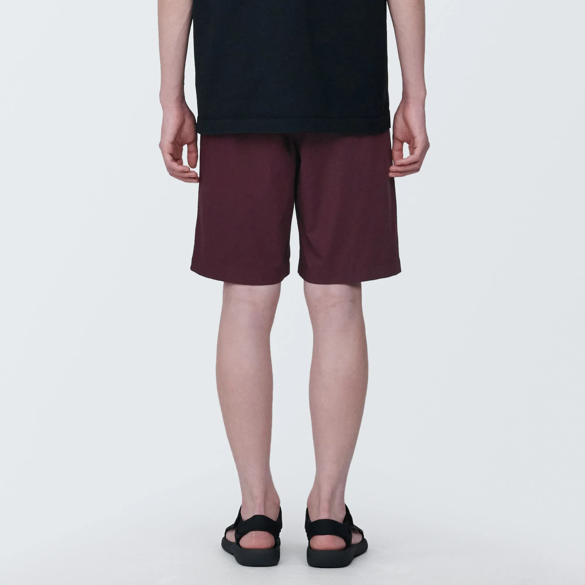 Men's Washed Broad Easy Short Pants