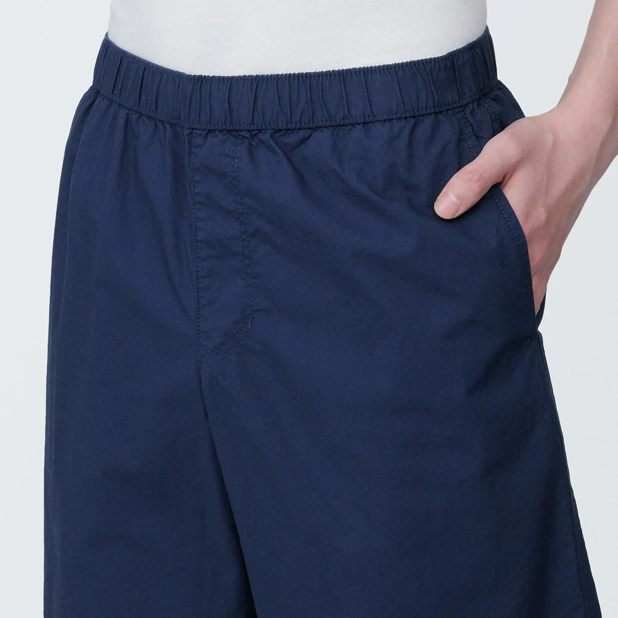 Men's Washed Broad Easy Short Pants