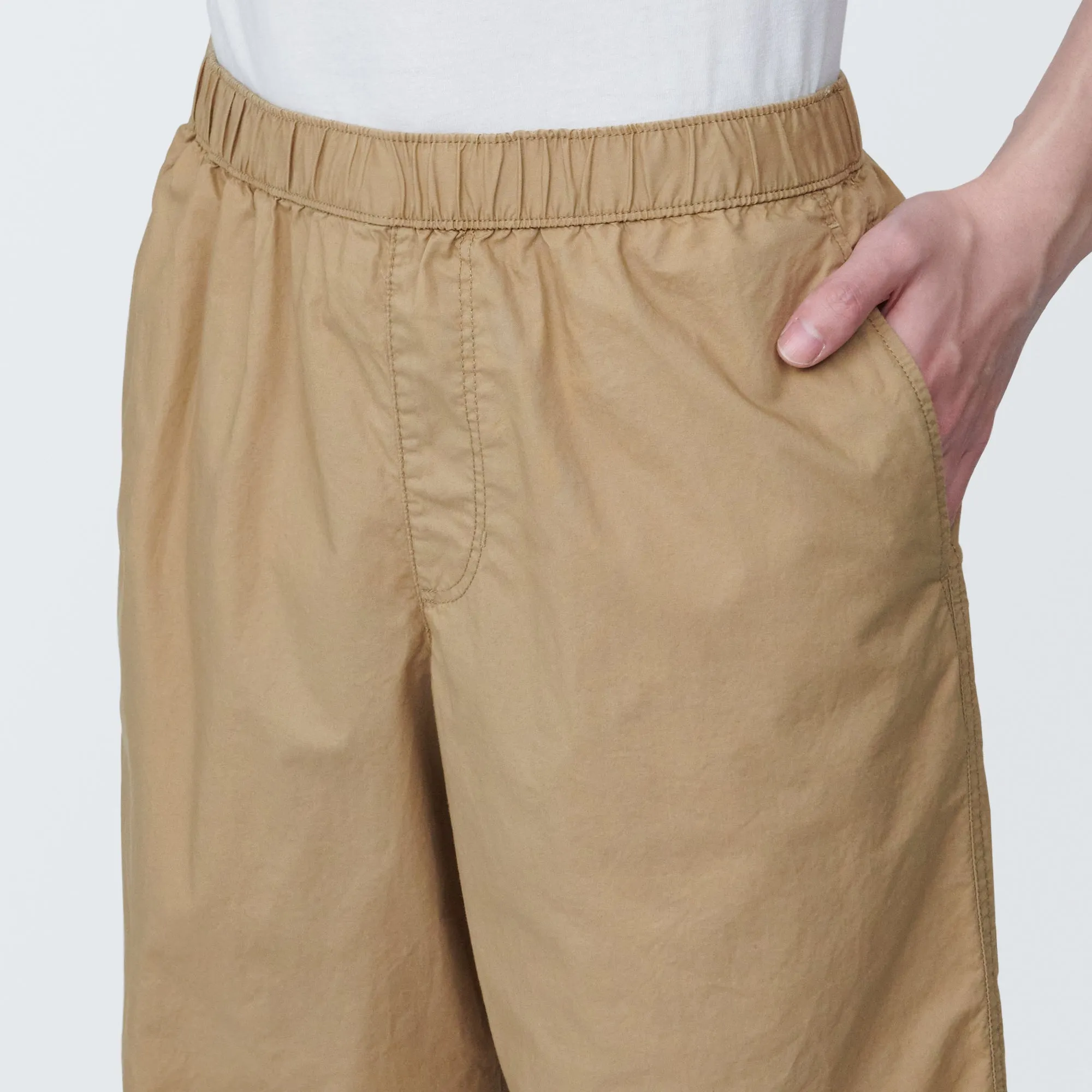 Men's Washed Broad Easy Short Pants