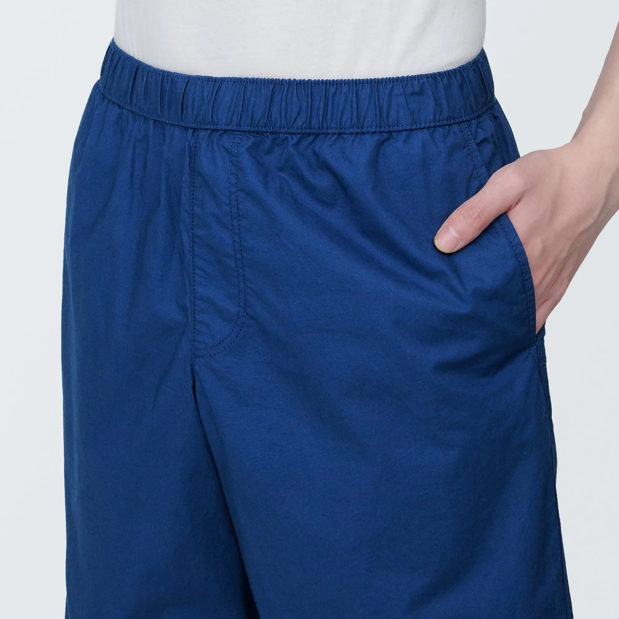 Men's Washed Broad Easy Short Pants