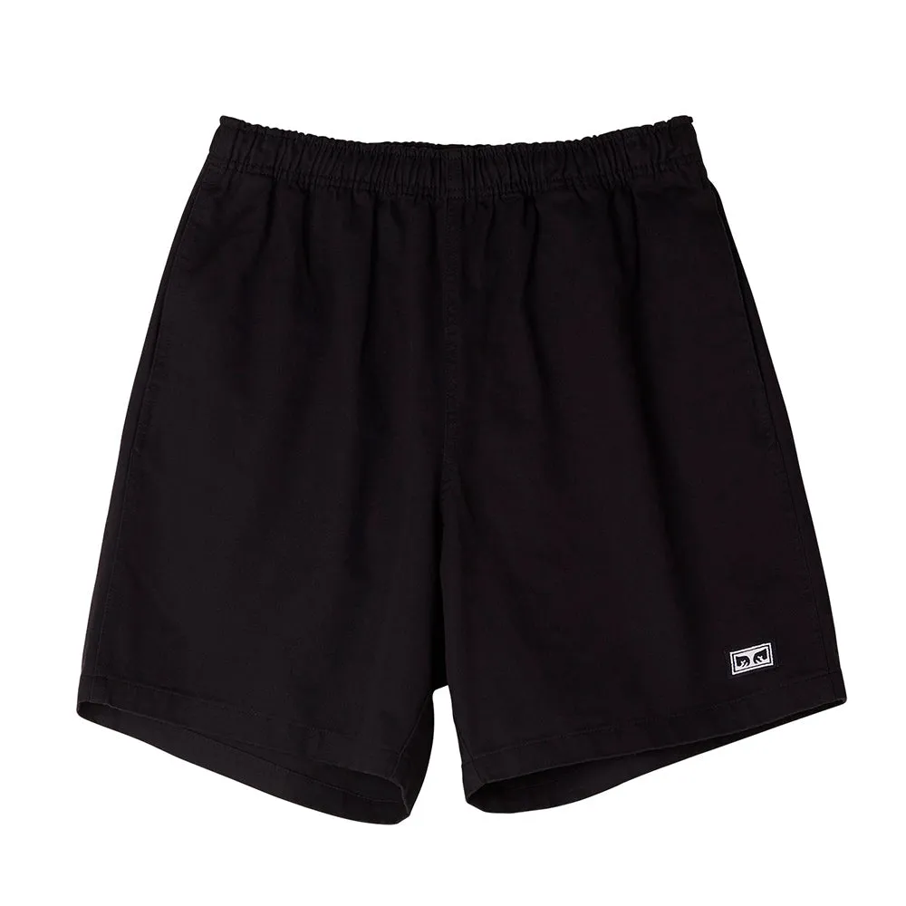 OBEY EASY RELAXED TWILL SHORT // BLACK