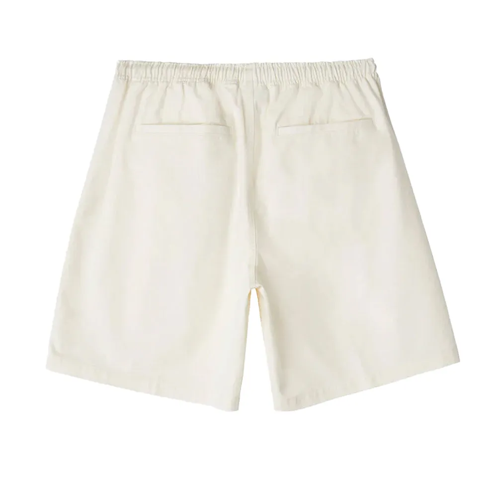 OBEY EASY RELAXED TWILL SHORT // UNBLEACHED