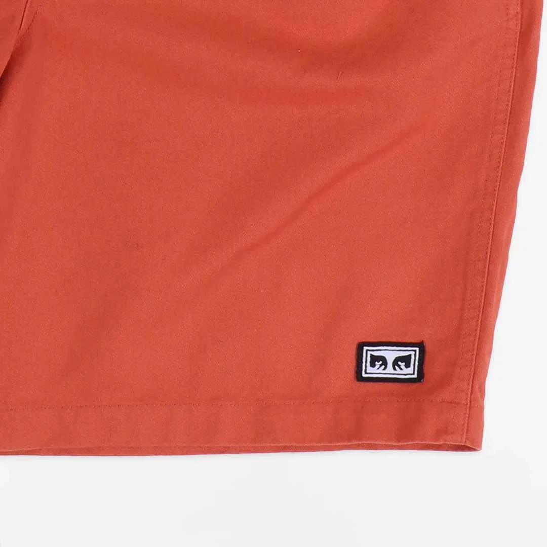 OBEY Easy Relaxed Twill Shorts