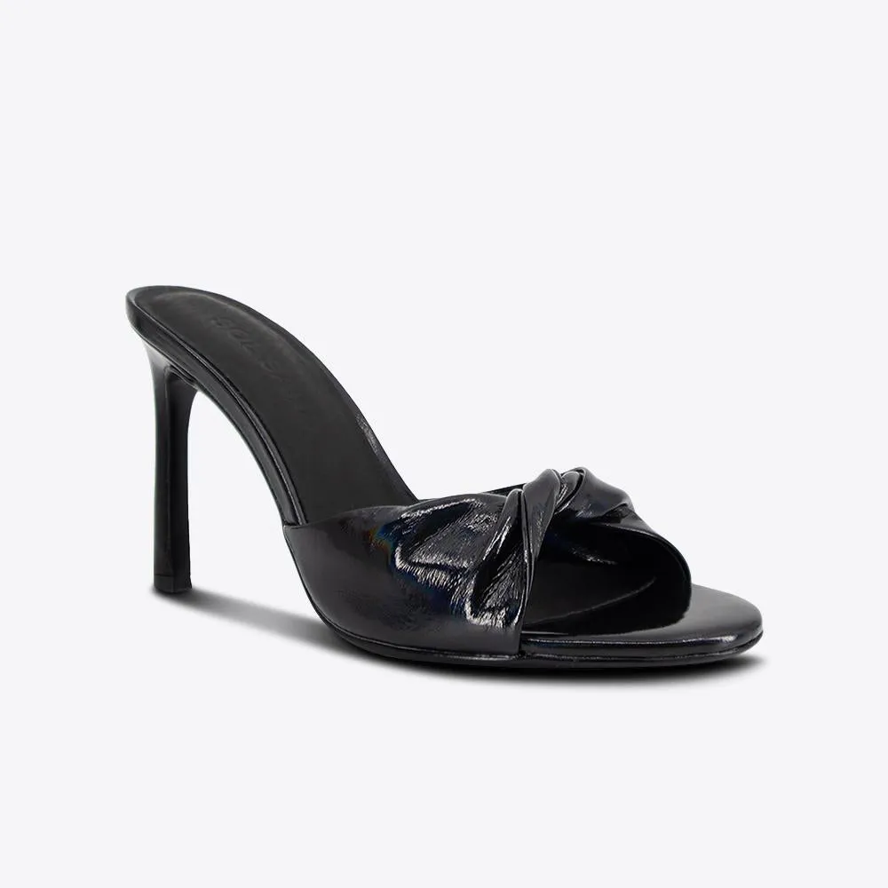 Rudy Mule Iridescent Black