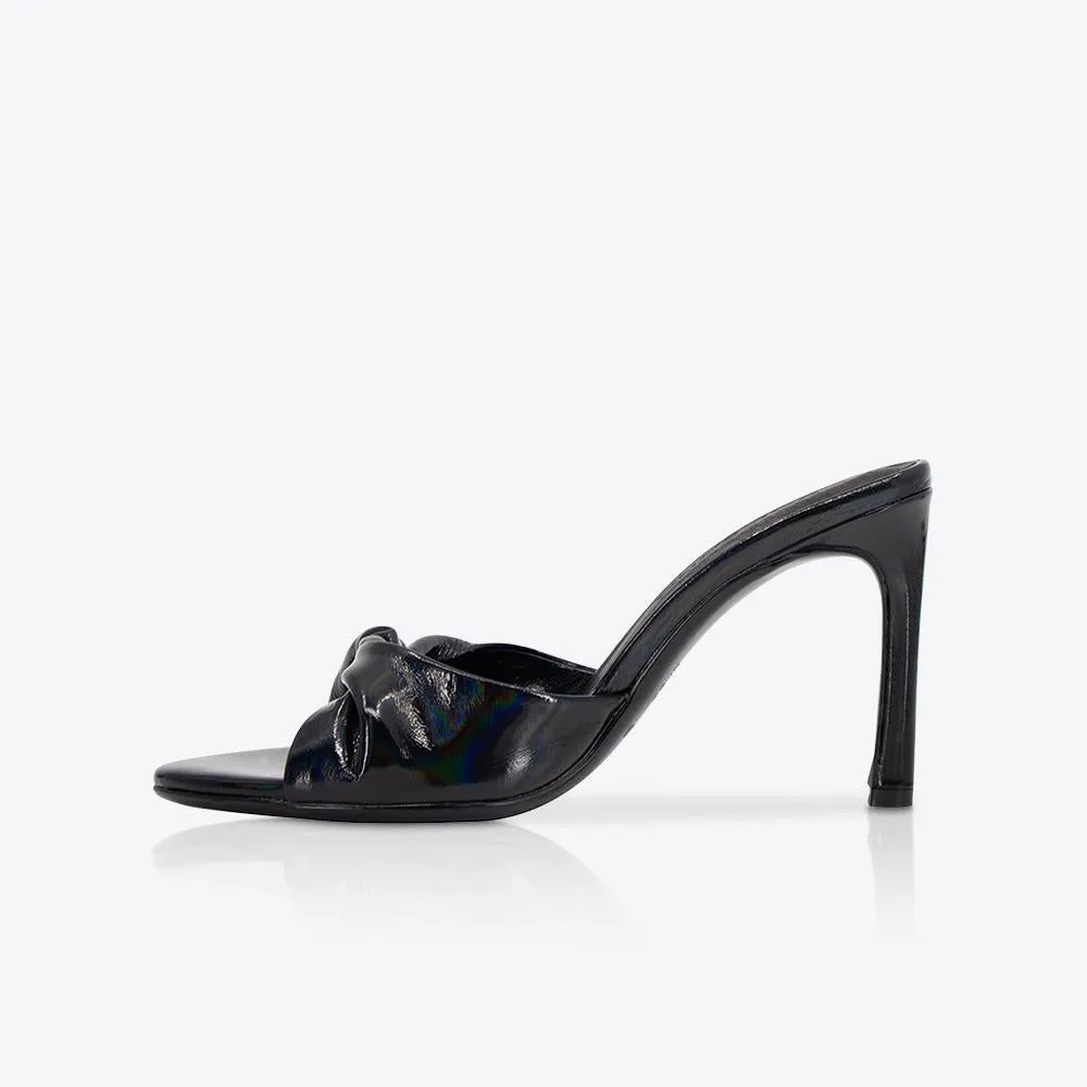 Rudy Mule Iridescent Black