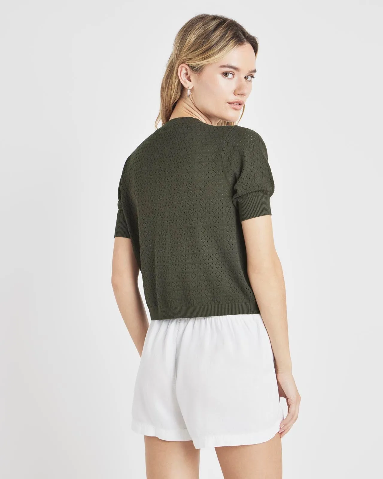 Sadie Short Sleeve Sweater