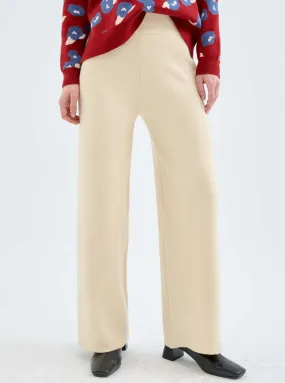 Straight Leg Knit Pants