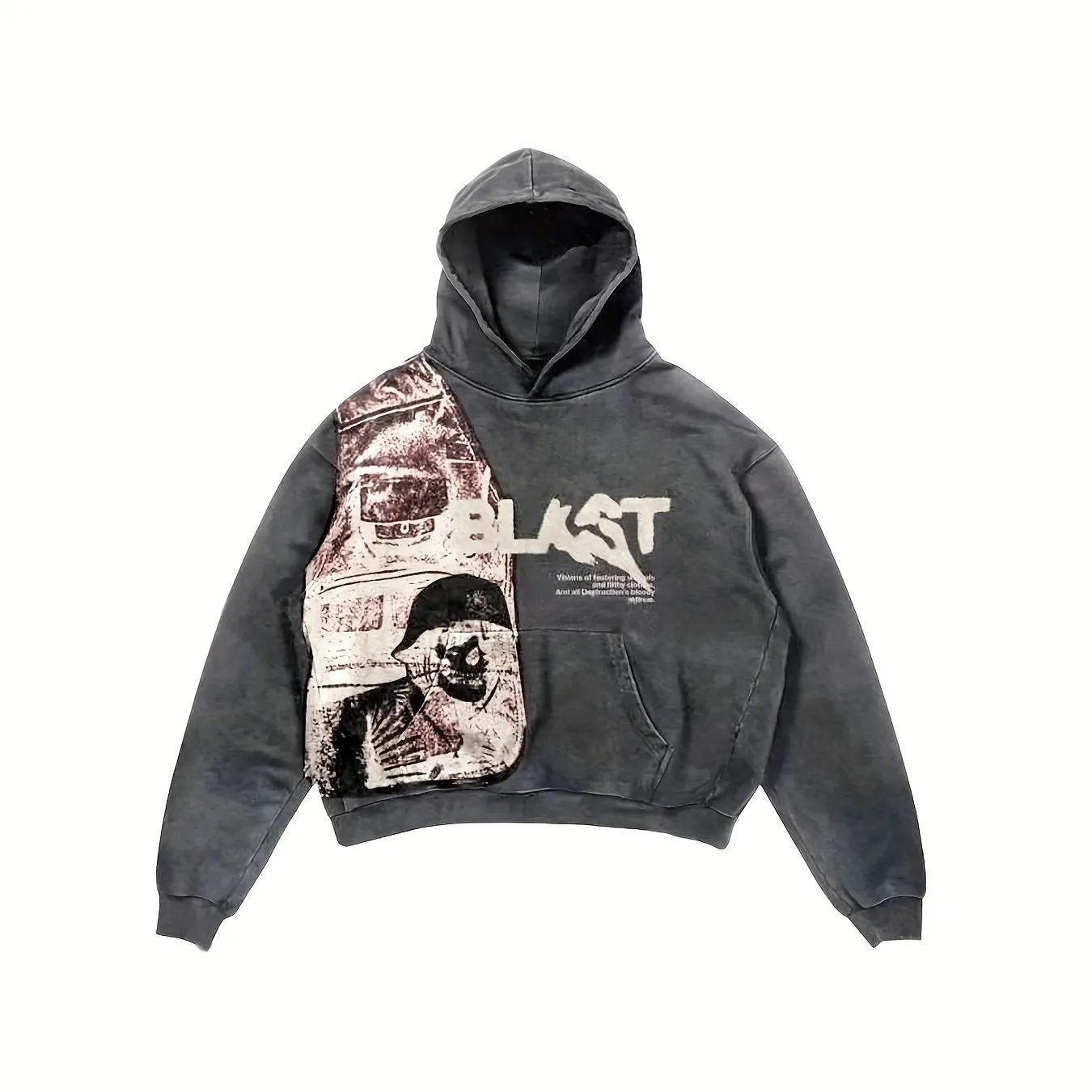 Streetwear Hoodie Casual Sweatshirt For Winter