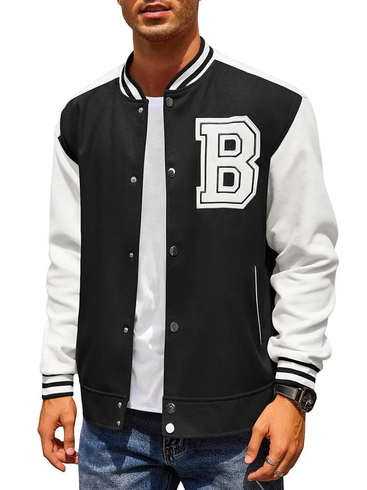 Stylish Letter Baseball Varsity Jackets (US Only)