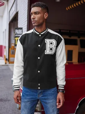 Stylish Letter Baseball Varsity Jackets (US Only)