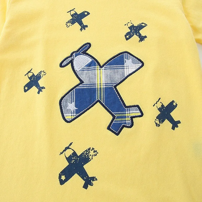 Toddler/Kid Boy's Flying Squadron T-Shirt with Shorts Set