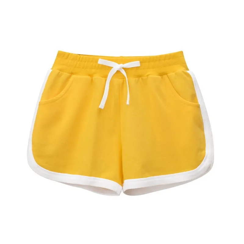 Toddler/Kid Girl's 7 Colors Cotton Shorts for Summer