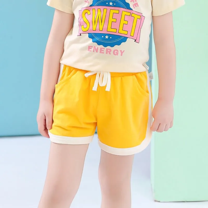 Toddler/Kid Girl's 7 Colors Cotton Shorts for Summer