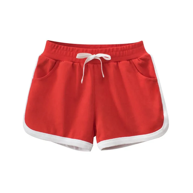 Toddler/Kid Girl's 7 Colors Cotton Shorts for Summer