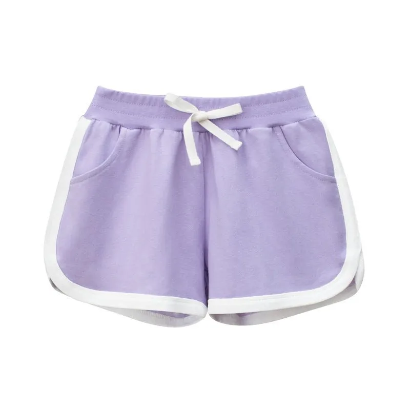 Toddler/Kid Girl's 7 Colors Cotton Shorts for Summer