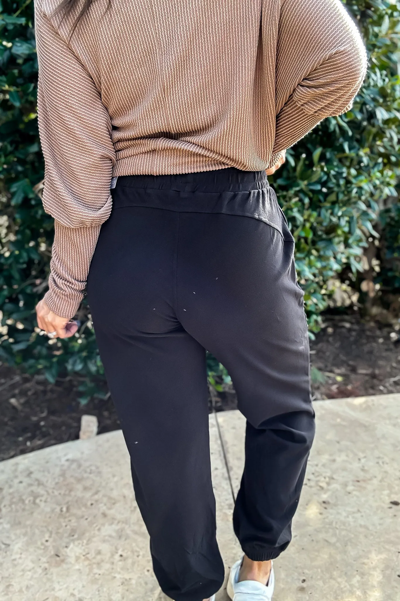 Wishful Dreamer Black Joggers