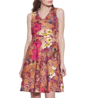 Womens Accessories Cotton Printed Dress,Machine Washable,W-CPD38-1616, Size-38 Inch