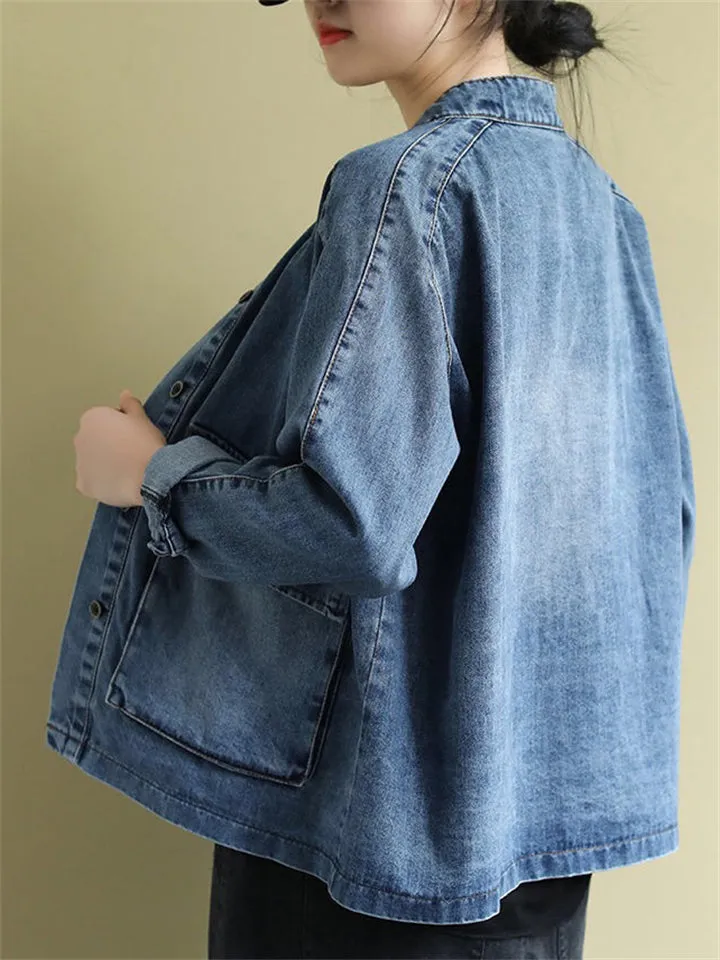 Women's Stylish Street Short Denim Jackets